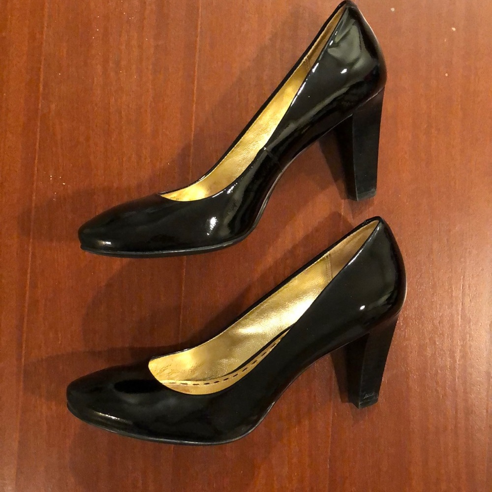 Coach Sheri Patent Leather Heel
